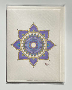 Give Mandala Greeting Card