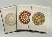 Load image into Gallery viewer, 3 Pack Mandala Greeting Card
